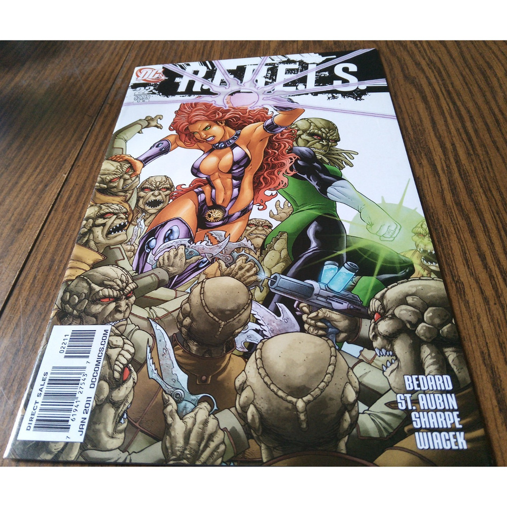 R.E.B.E.L.S. #22 (January 2011 DC Comics)